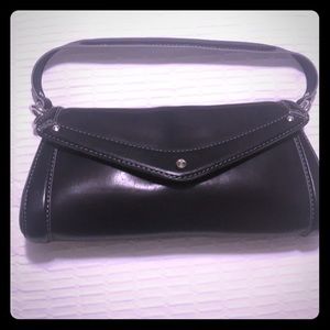 Black Cole Haan trinity purse